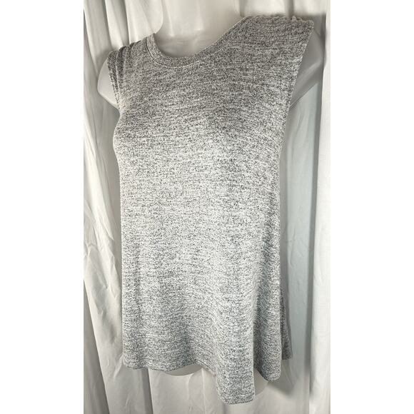 GAP Slub Swing Tank Top Gray S athleisure loungewear minimalist 88-29 - Picture 2 of 13